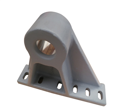 Hydraulic cylinder bracket of tipper