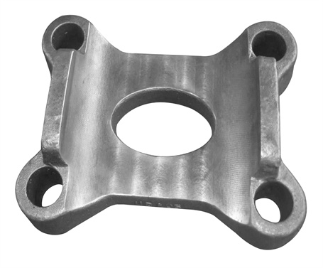 Top plate for truck axle