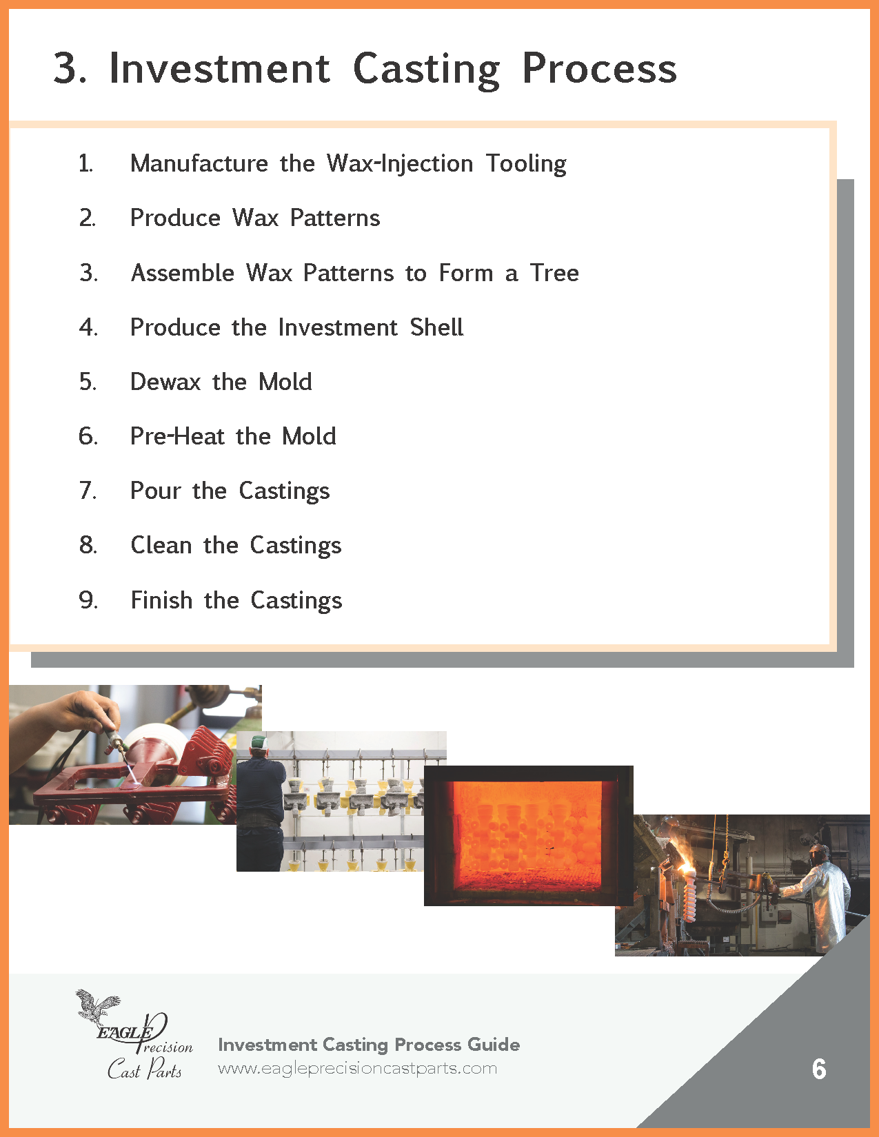 Eagle Precision - Investment Casting Process Guide(图6)